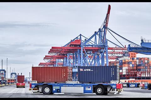 Pre-programmed: automation take-up is expected to increase. Credit: Port of Hamburg
